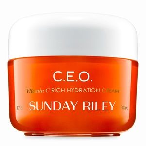$10 - 1 C.E.O. Sunday Riley Vitamin C Brightening Rich Hydration Moisturizer